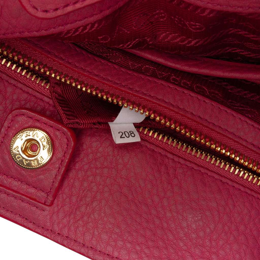 Prada Vitello Daino Open Convertible Tote - Detail 2