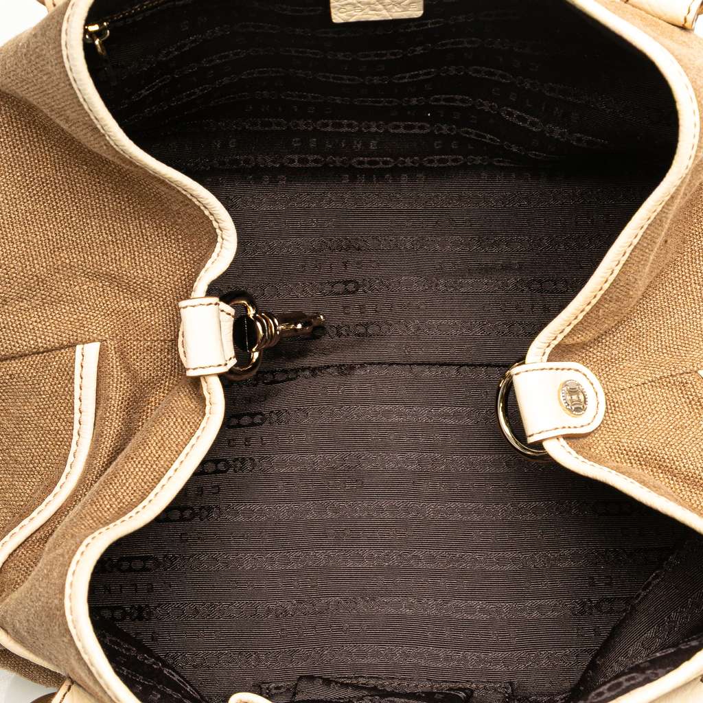 Celine Canvas Boogie Tassel Tote - 4