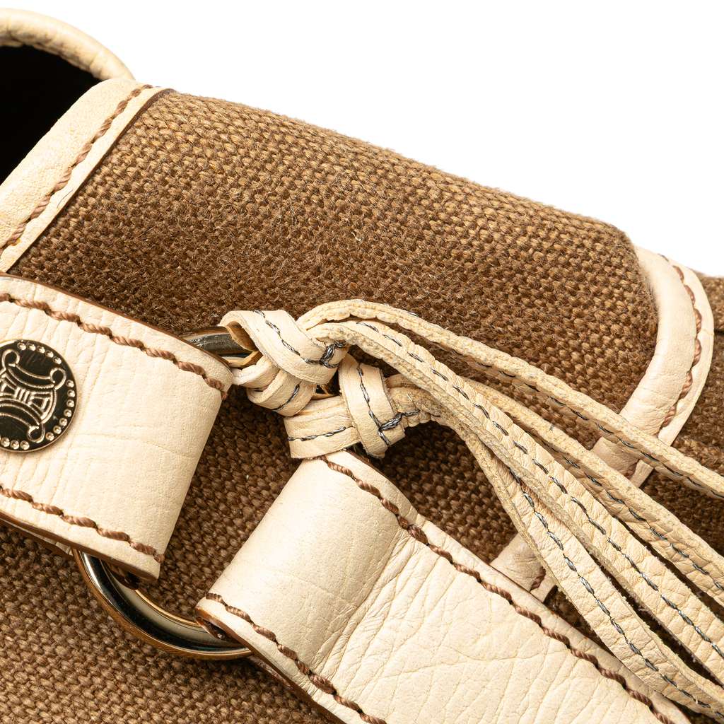 Celine Canvas Boogie Tassel Tote - Image 11