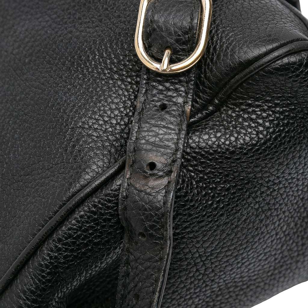 Gucci Medium Calfskin Bamboo Shopper Satchel - Image 10