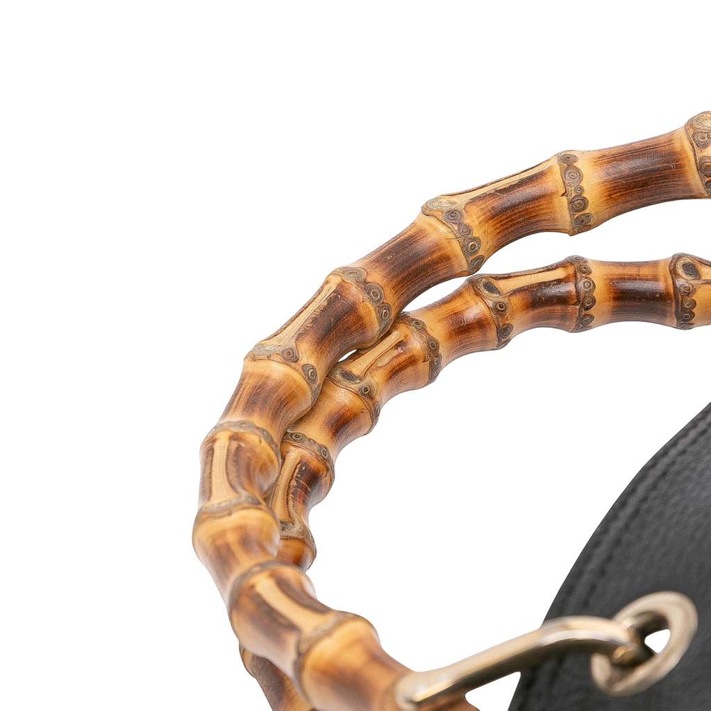 Gucci Medium Calfskin Bamboo Shopper Satchel - Image 11