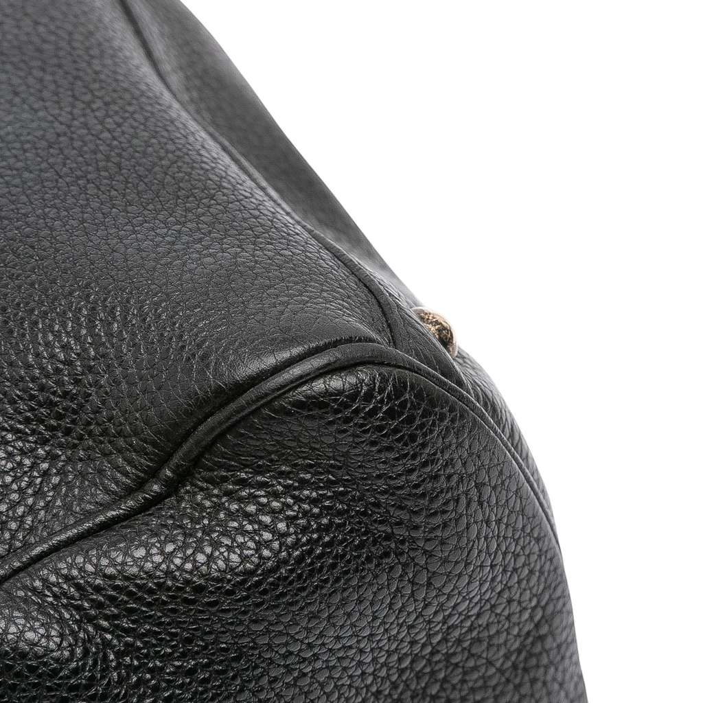 Gucci Medium Calfskin Bamboo Shopper Satchel - Image 12