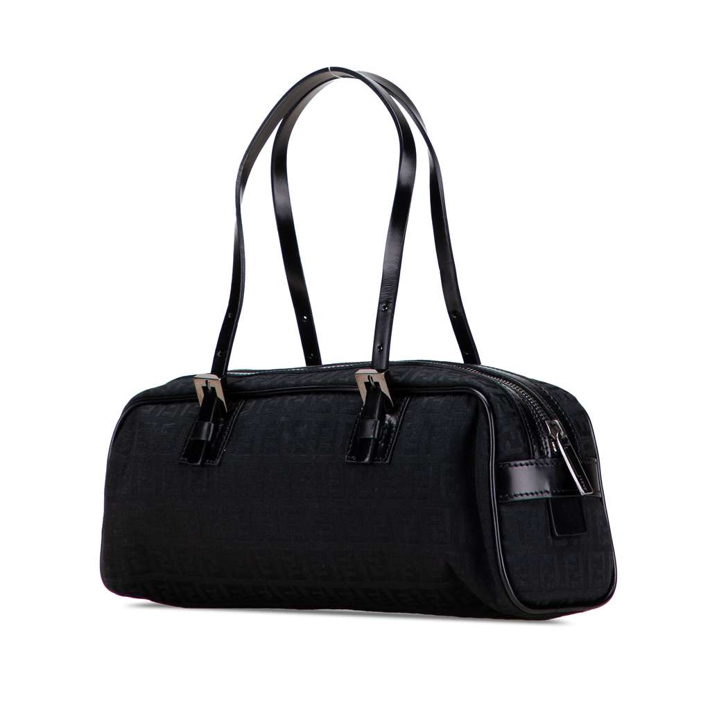 Fendi Small Zucchino Canvas Handbag - 2