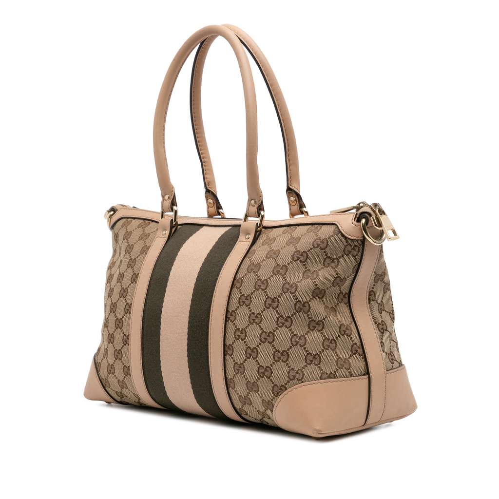 Gucci GG Canvas Web Satchel - 2