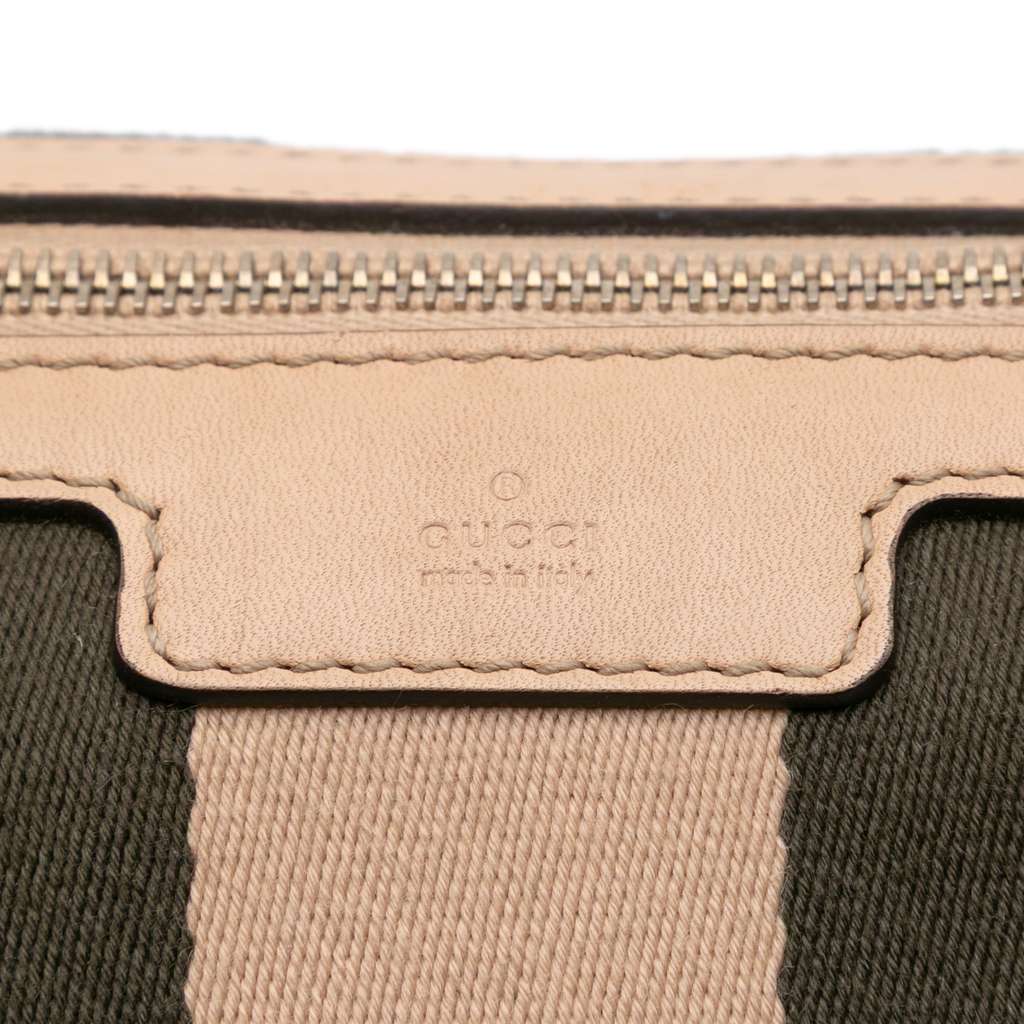 Gucci GG Canvas Web Satchel - 5