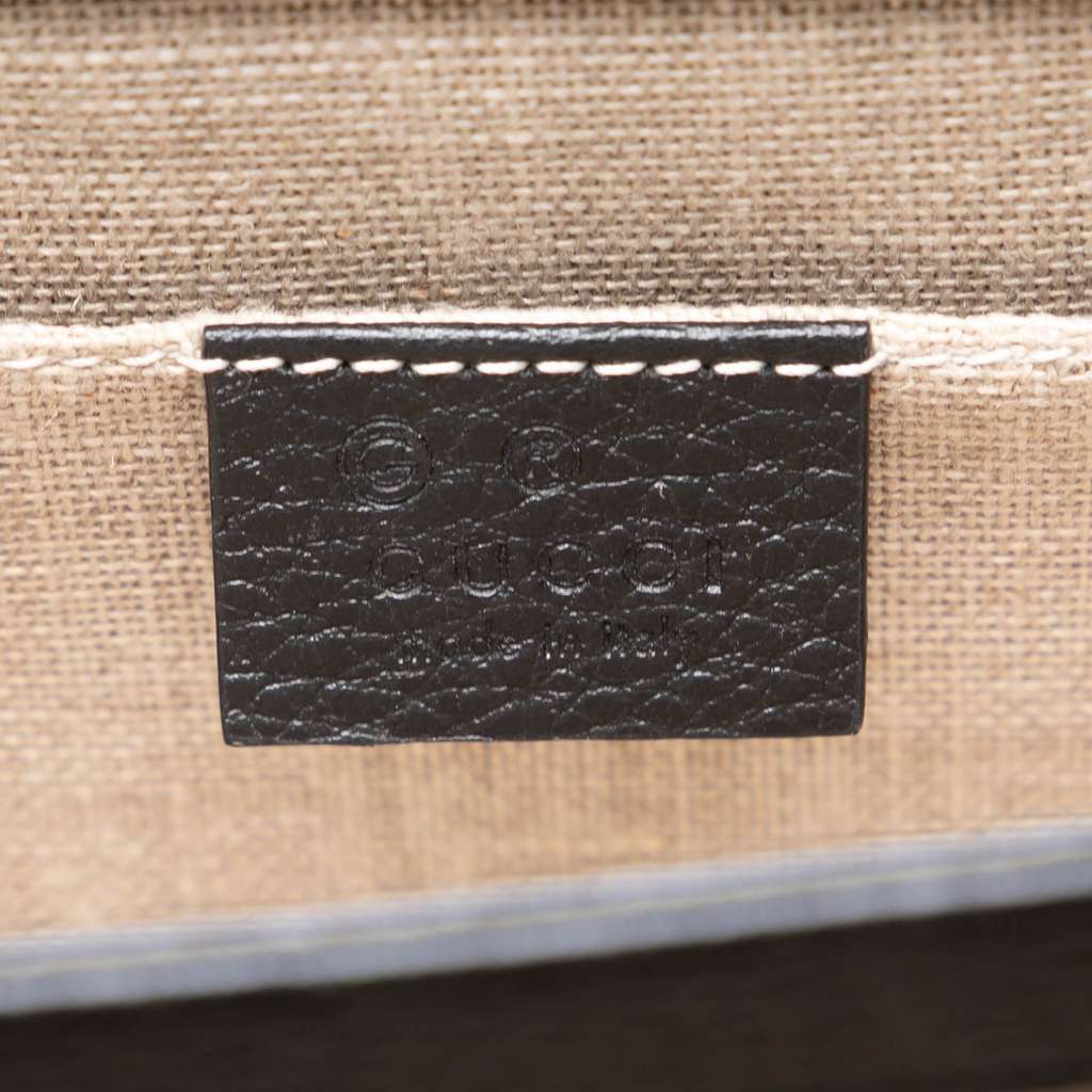 Gucci Small Dollar Calfskin Interlocking G Crossbody - Side view