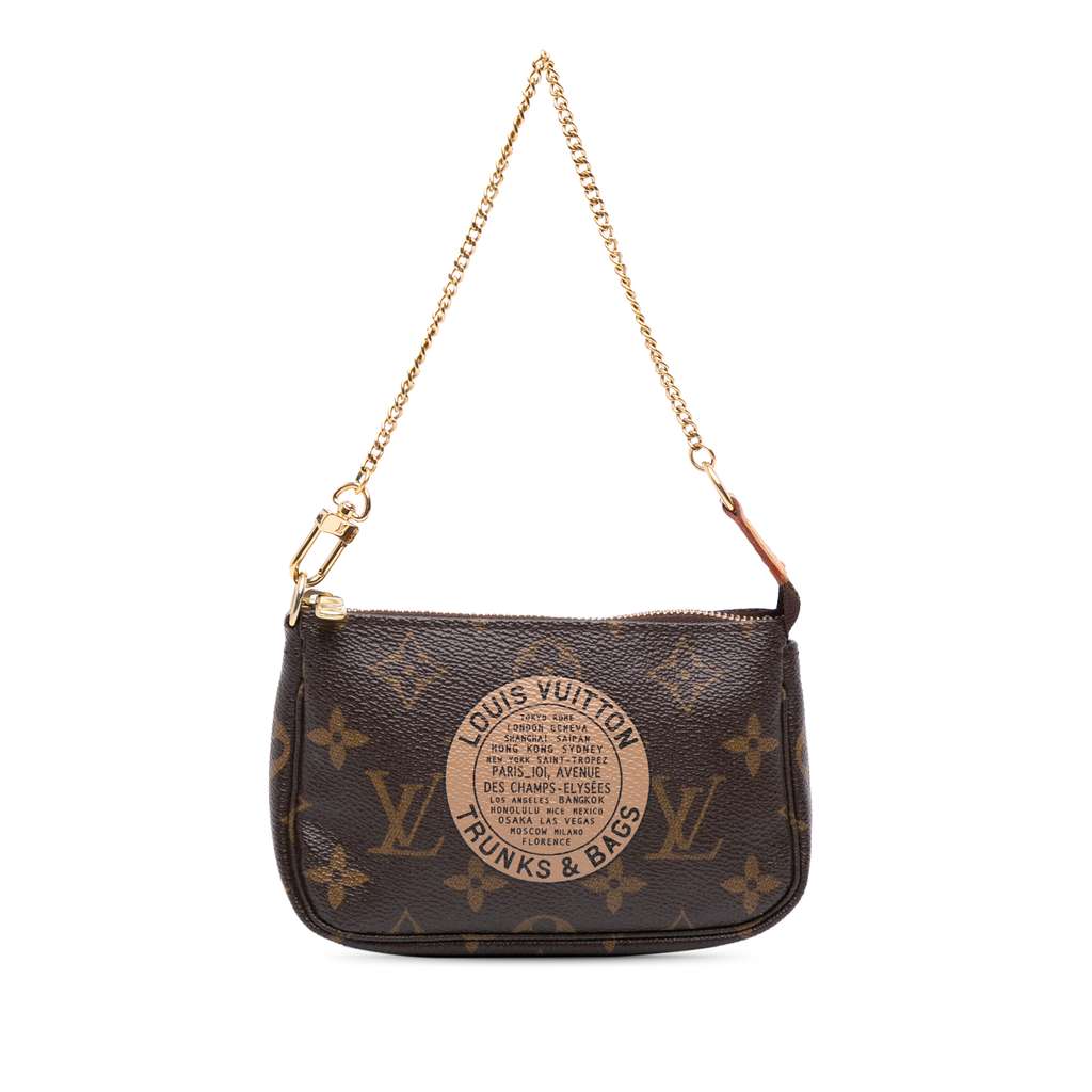 Louis Vuitton Monogram Trunks and Bags Mini Pochette Accessoires