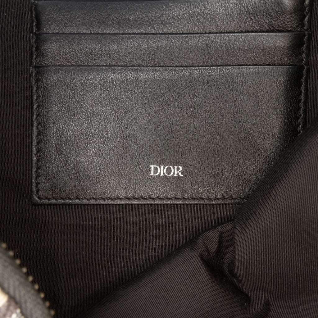 Dior Oblique Canvas Pouch - Side view