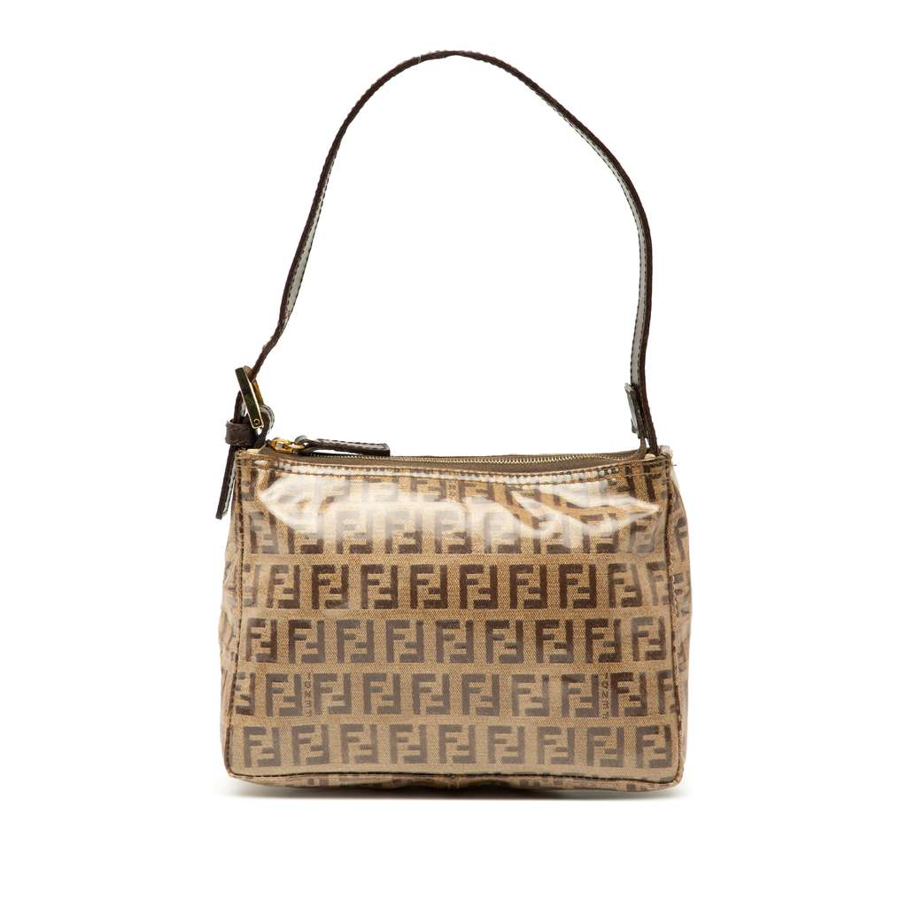 Fendi Zucchino Crystal Handbag