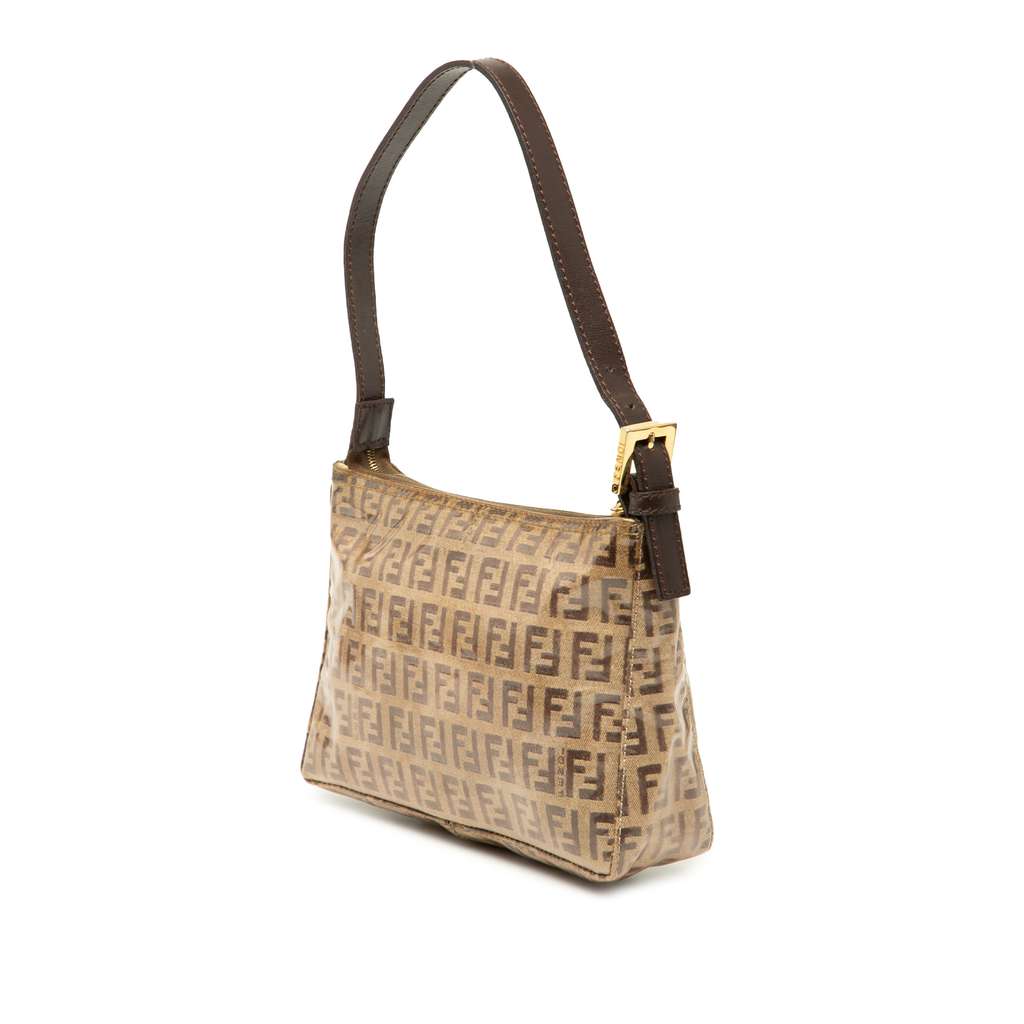 Fendi Zucchino Crystal Handbag - Back view