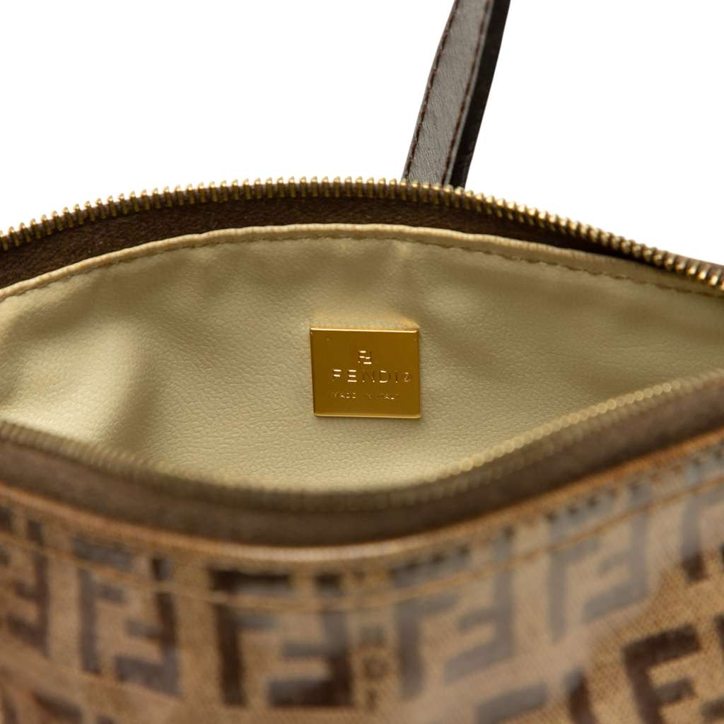 Fendi Zucchino Crystal Handbag - Side view