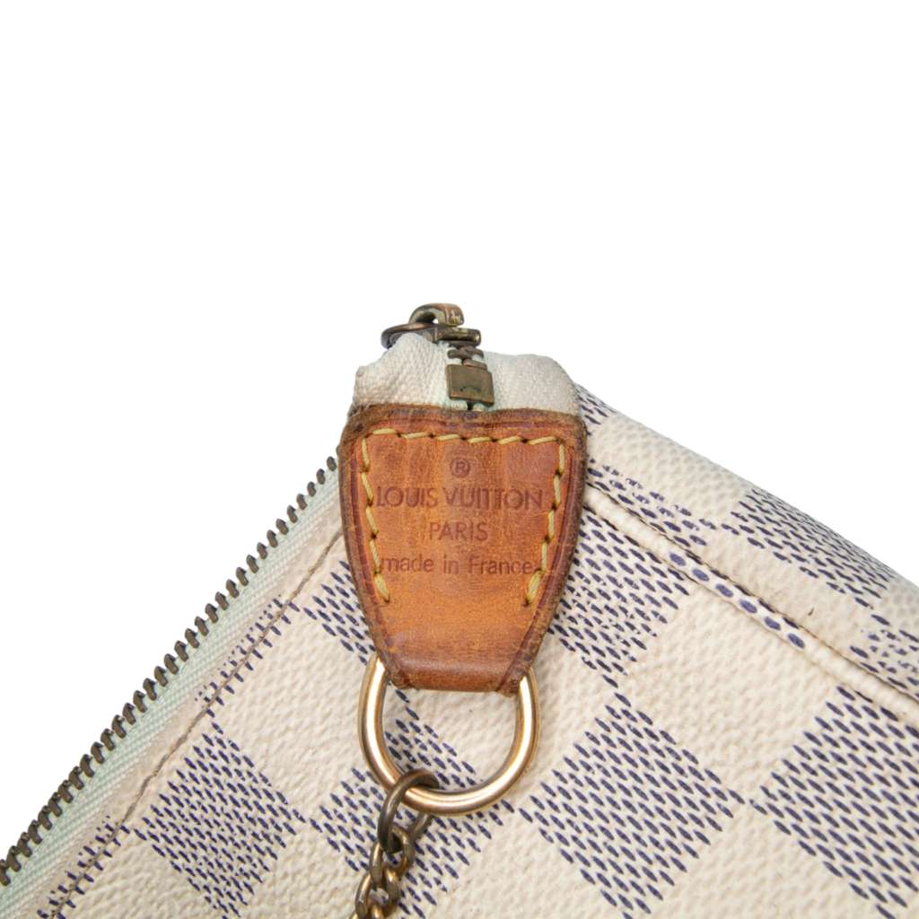 Louis Vuitton Damier Azur Mini Pochette Accessoires - Side view