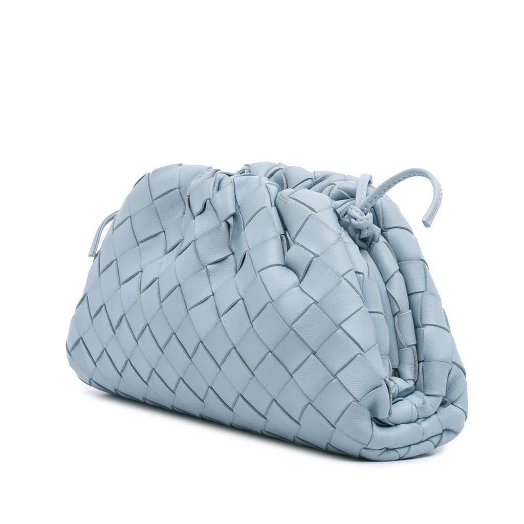 Bottega Veneta Nappa Intrecciato The Mini Pouch Crossbody - Back view