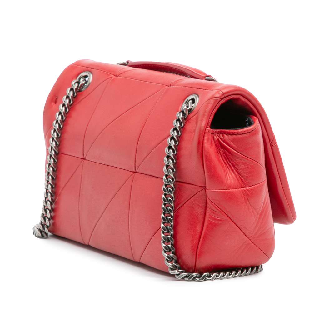 Saint Laurent Small Lambskin Patchwork Jamie Shoulder Bag - 2