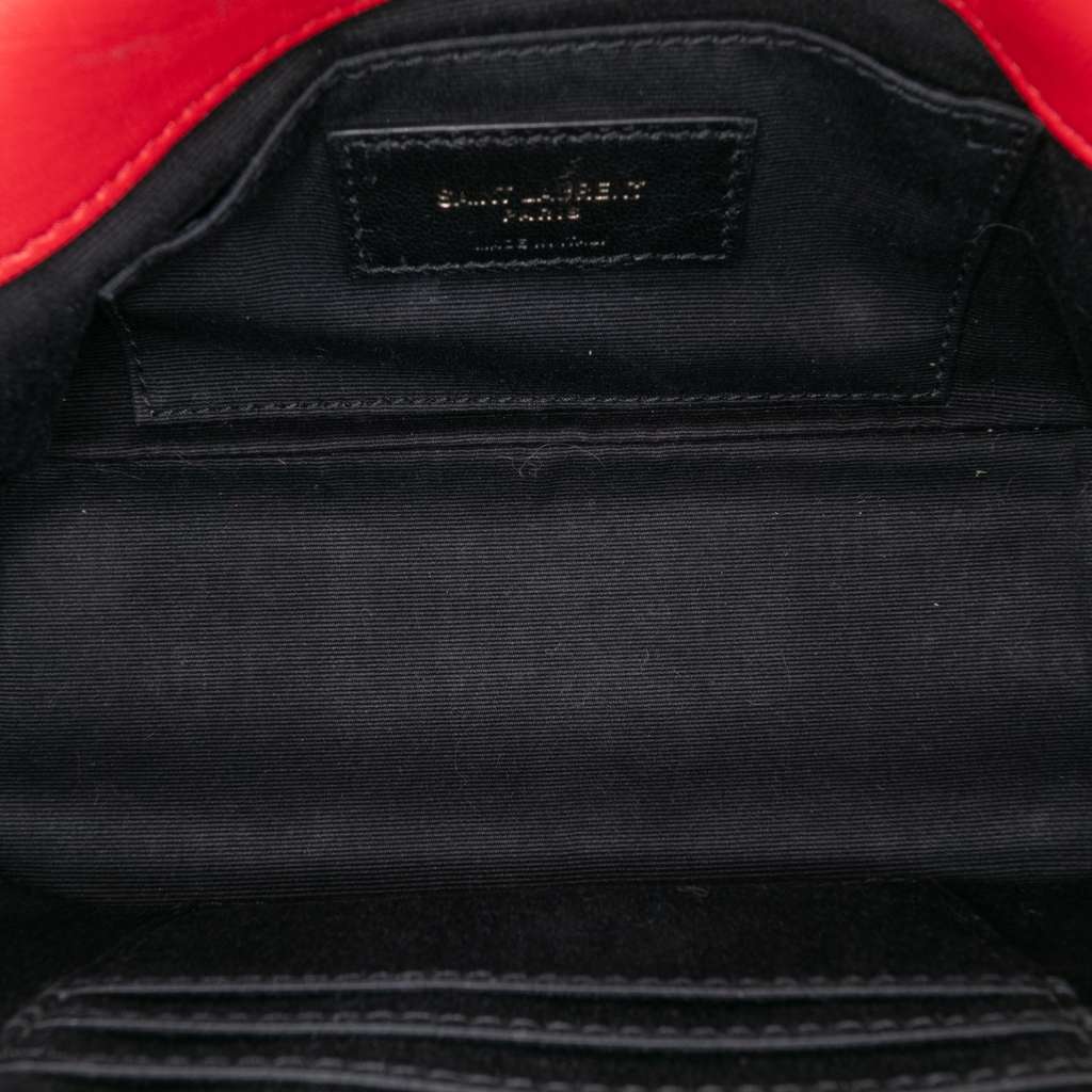 Saint Laurent Small Lambskin Patchwork Jamie Shoulder Bag - 4