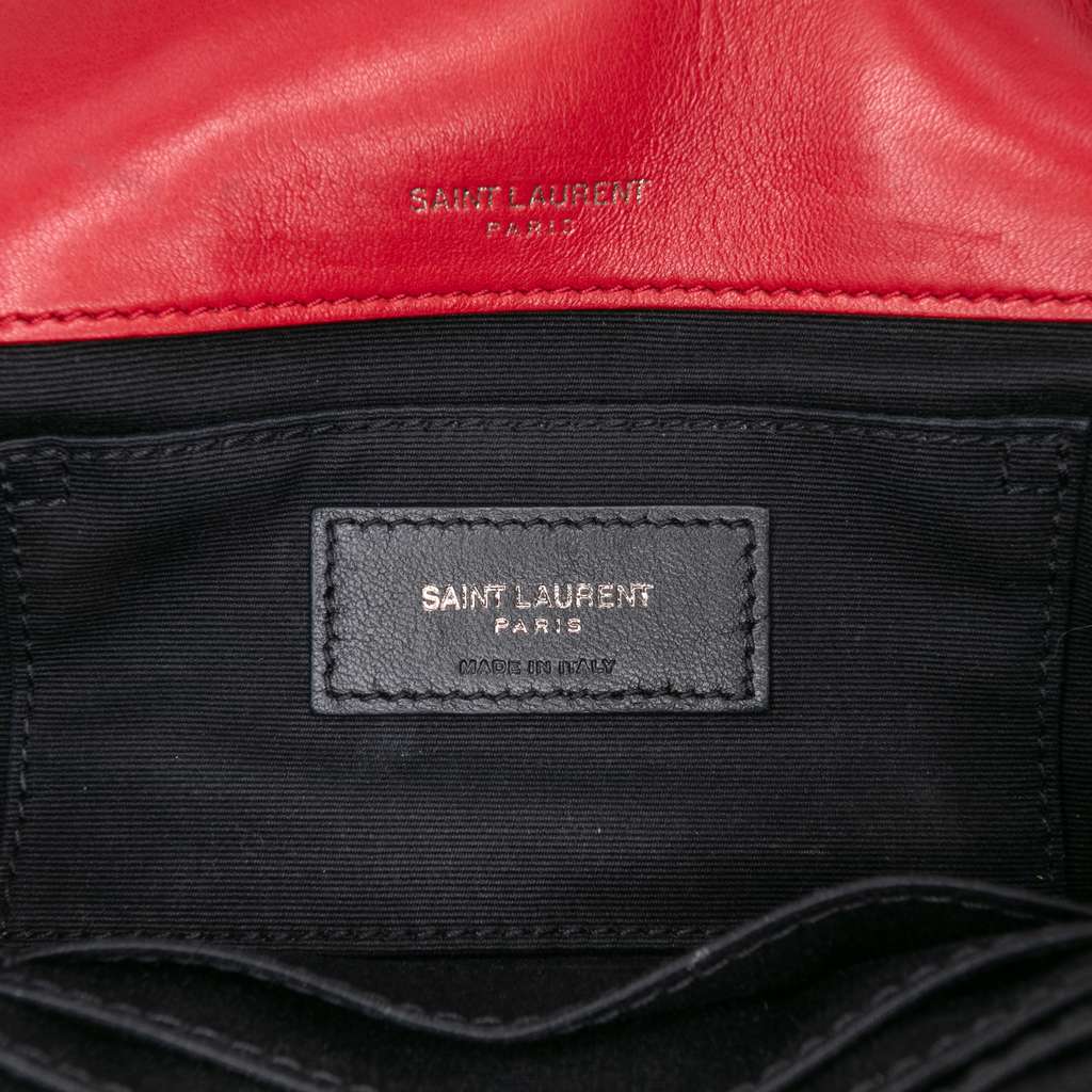 Saint Laurent Small Lambskin Patchwork Jamie Shoulder Bag - 5