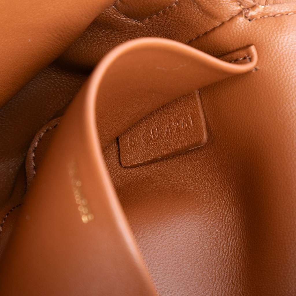 Celine Shearling Triomphe Shoulder Bag - Detail 2