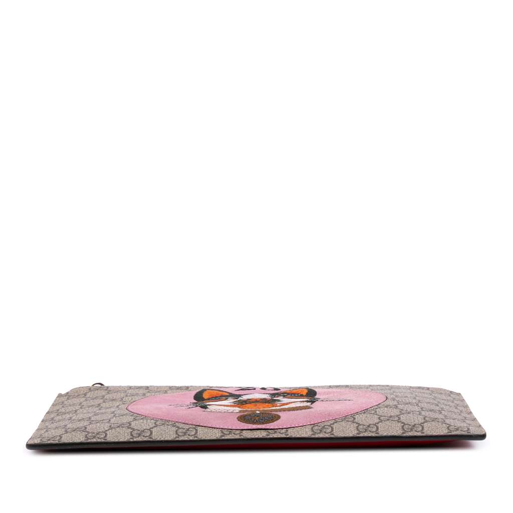 Gucci GG Supreme Bosco Clutch - 3