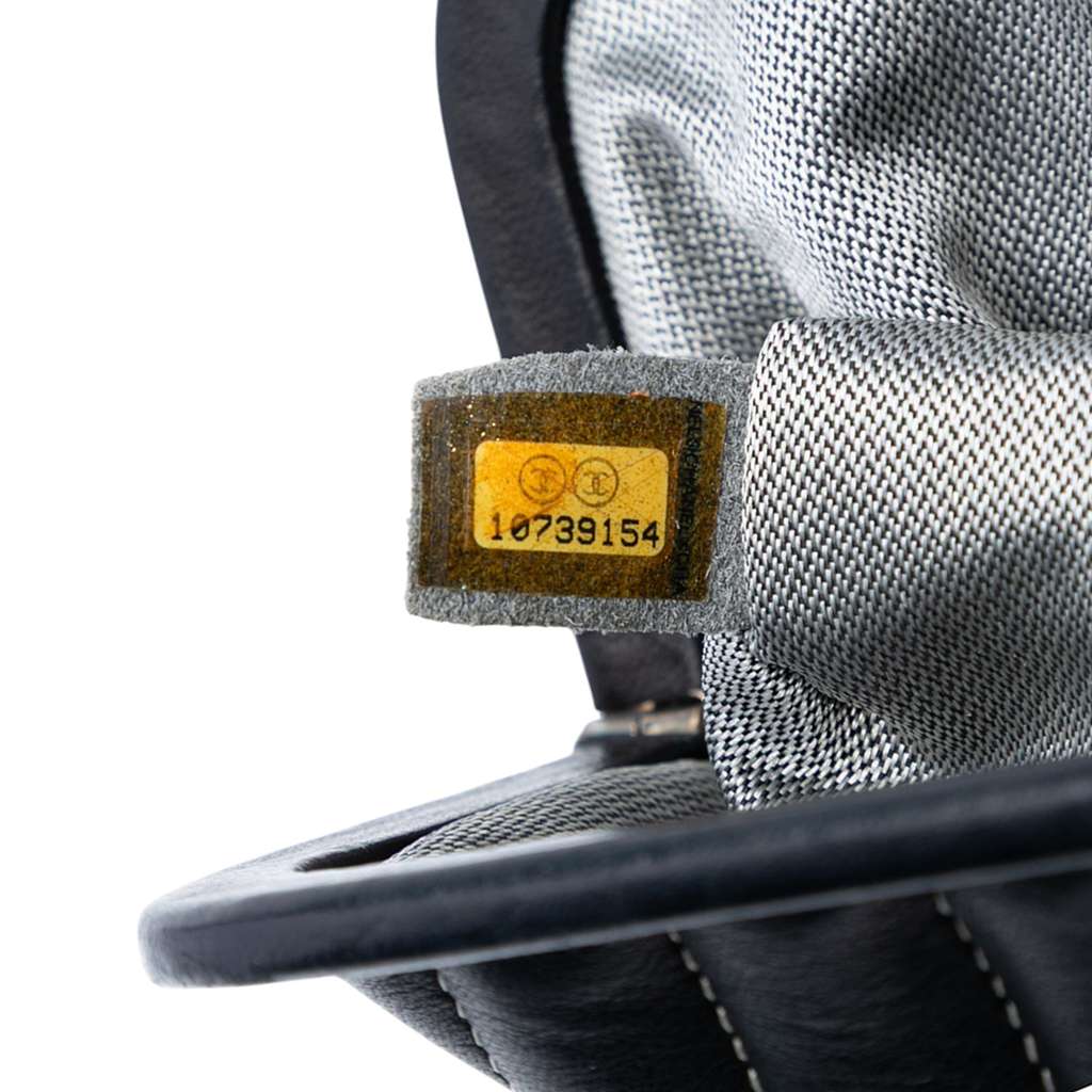 Chanel Quilted Lambskin Mademoiselle Ligne Clutch - Side view