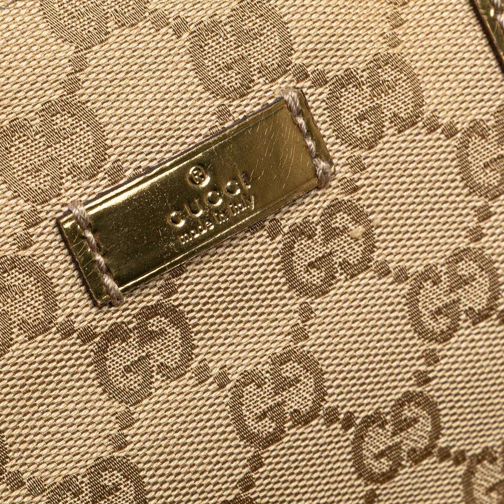 Gucci GG Canvas Web Handbag - Image 10