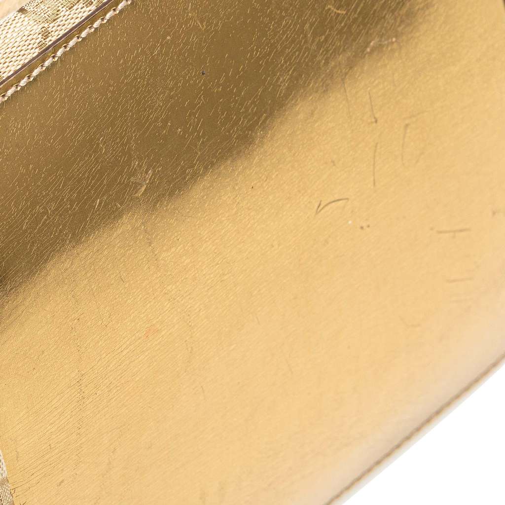 Gucci GG Canvas Web Handbag - Image 11