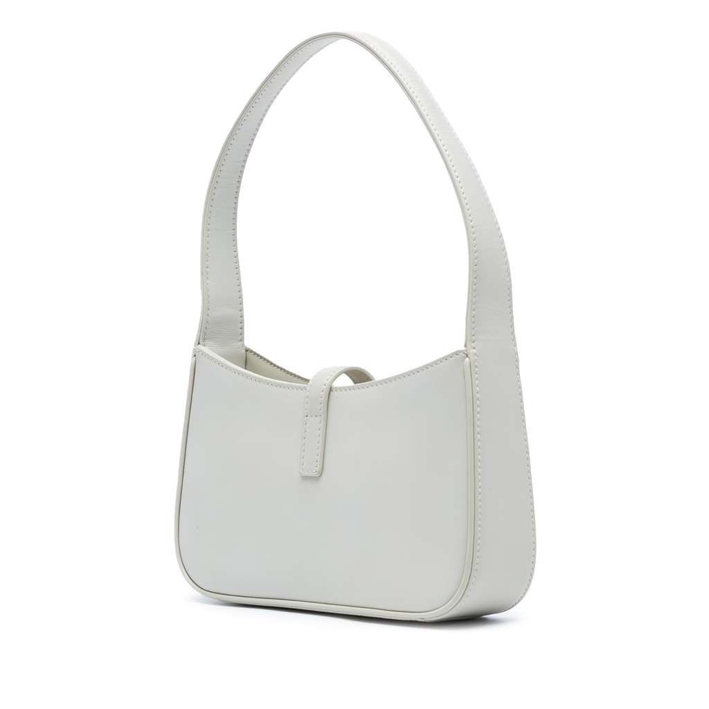 Saint Laurent Mini Smooth Calfskin Le 5 a 7 Hobo - Back view