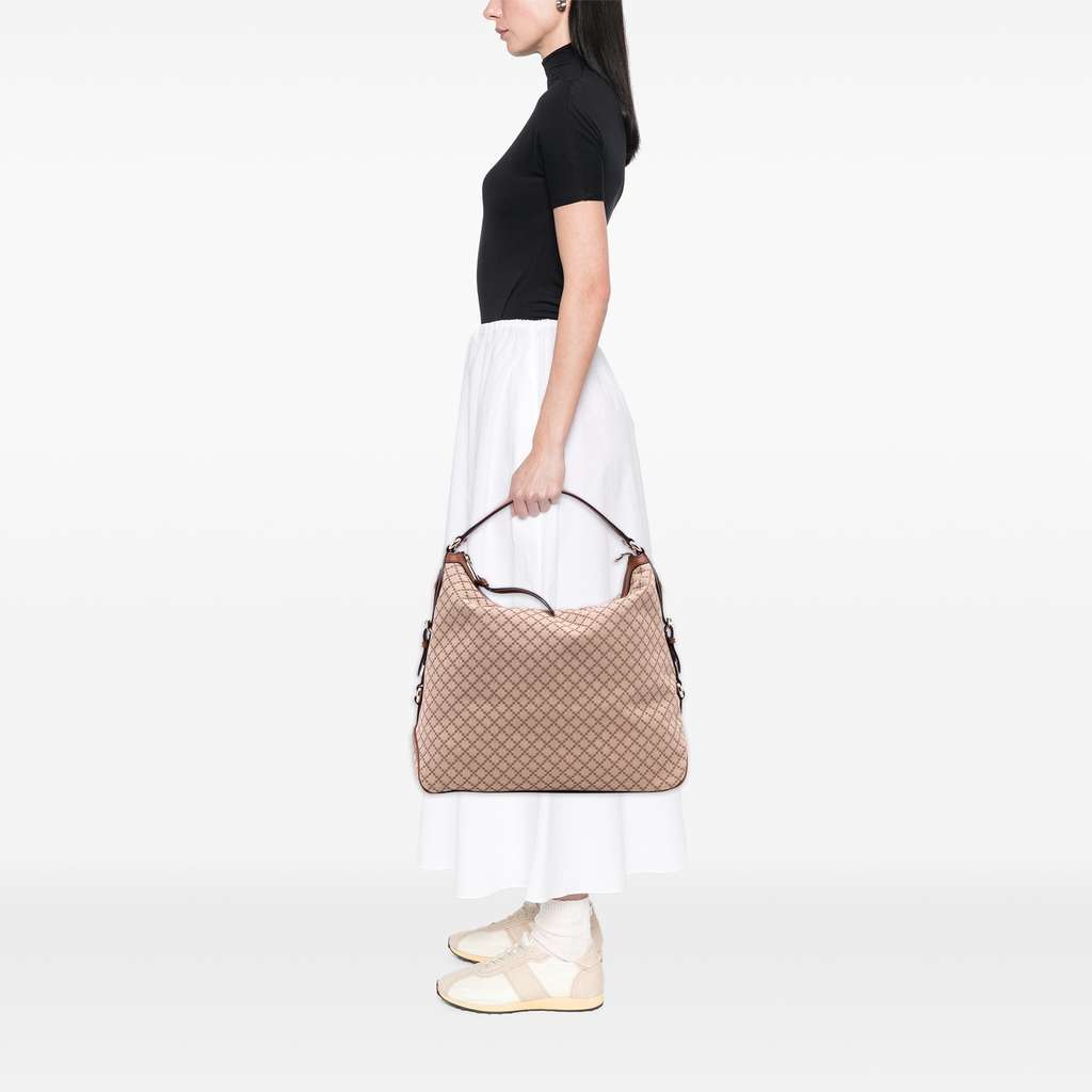 Gucci Diamante Canvas Village Double G Shoulder Bag - Image 13