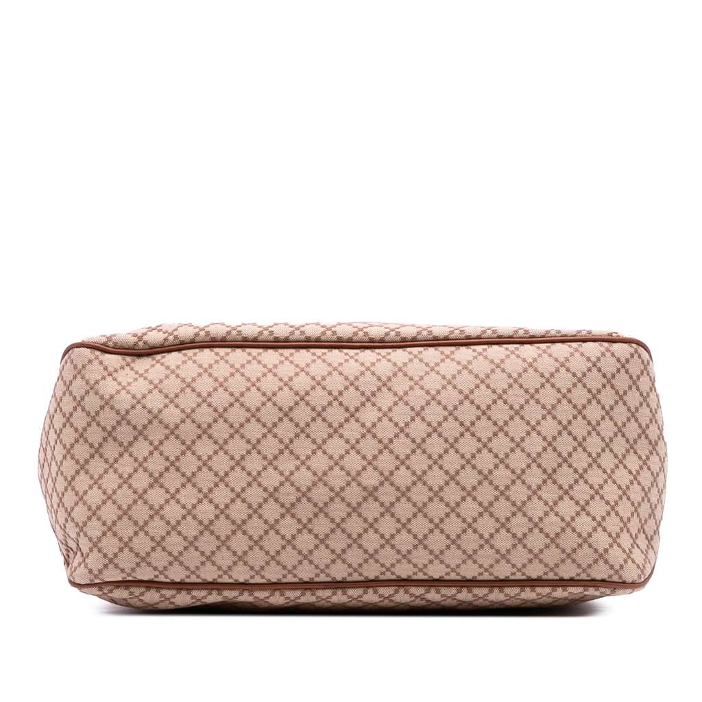 Gucci Diamante Canvas Village Double G Shoulder Bag - Image 6