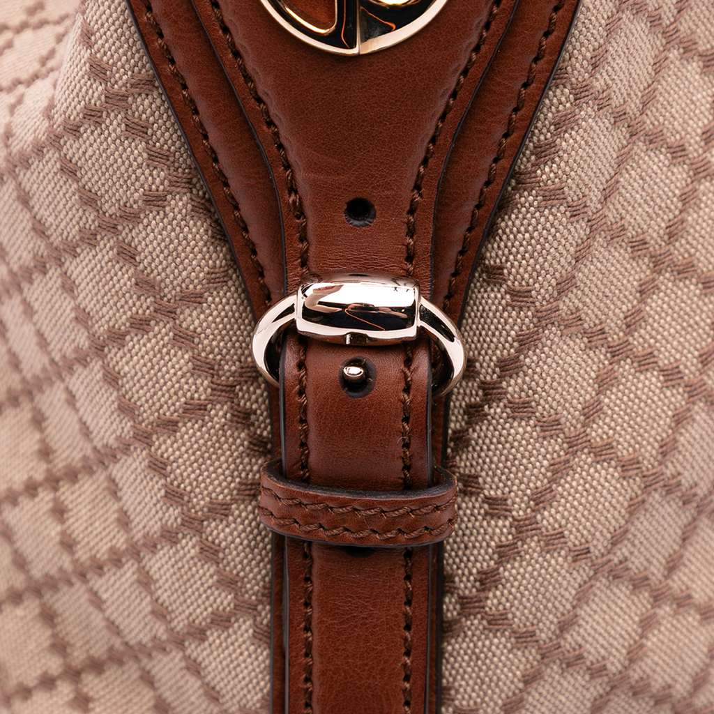 Gucci Diamante Canvas Village Double G Shoulder Bag - Image 10