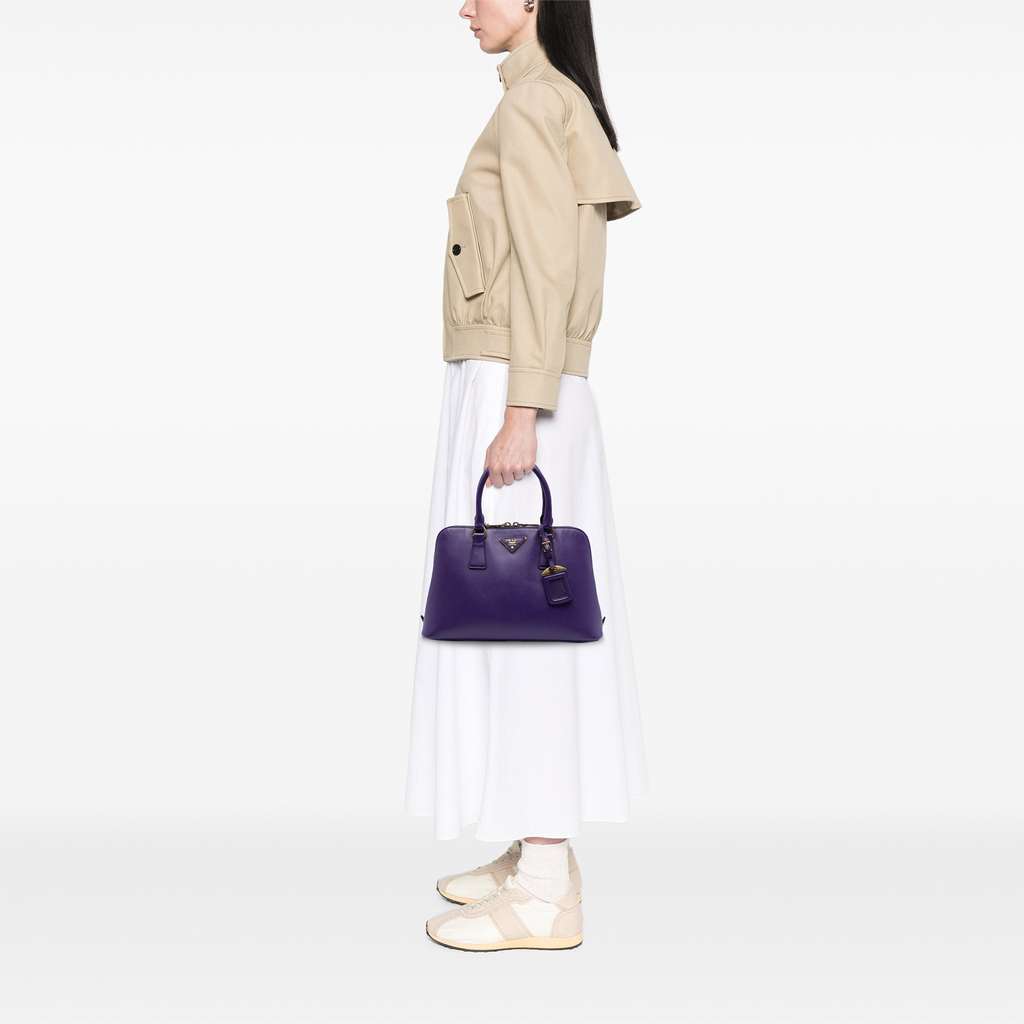 Prada Medium Saffiano Lux Promenade Satchel - Detail 1