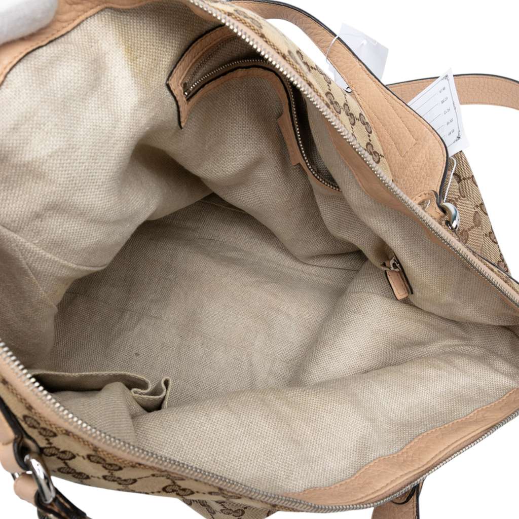 Gucci Large GG Canvas Icon Bit Satchel - 4