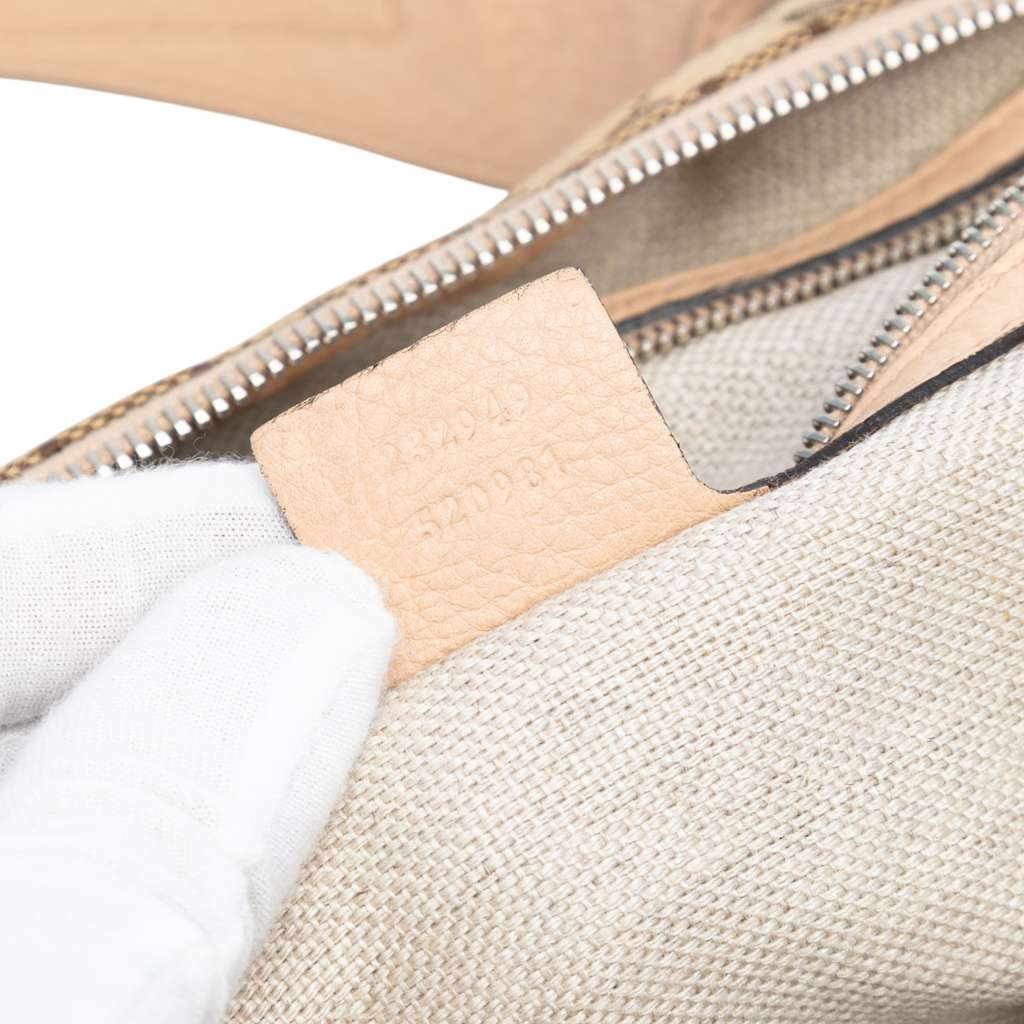 Gucci Large GG Canvas Icon Bit Satchel - Detail 1