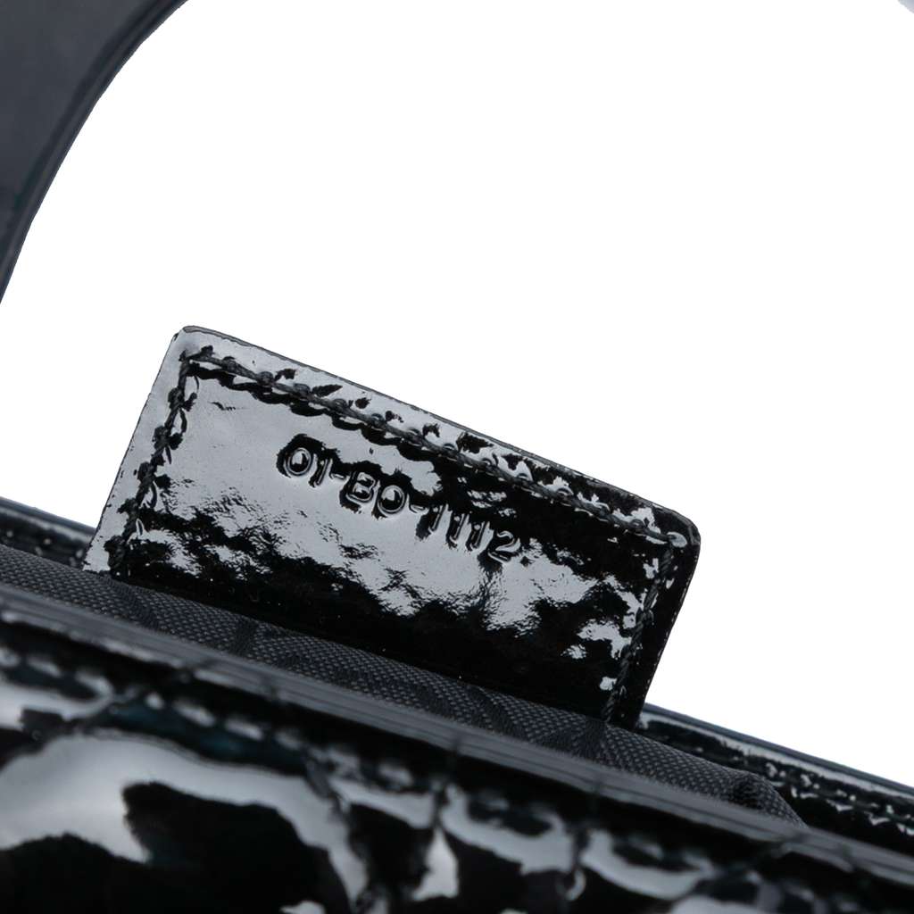 Dior Large Patent Cannage Lady Dior - Side view