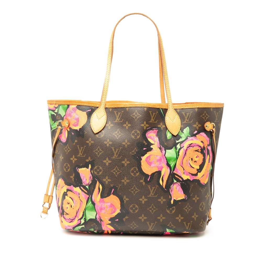 Louis Vuitton Monogram Roses Neverfull MM