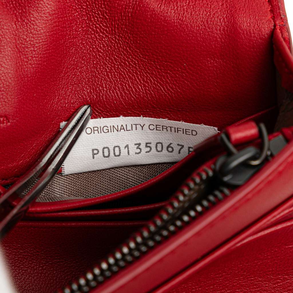 Bottega Veneta Nappa Intrecciato Wallet On Chain - Detail 2