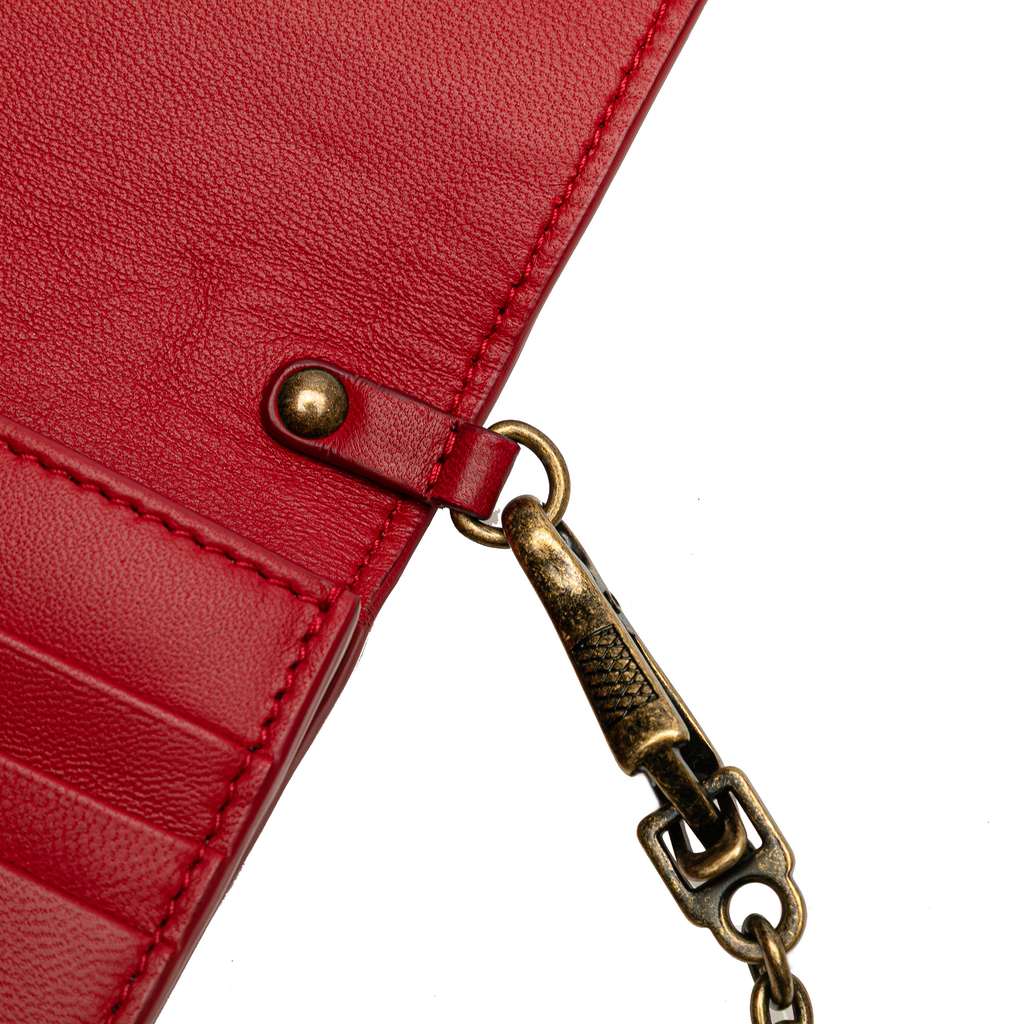 Bottega Veneta Nappa Intrecciato Wallet On Chain - Image 10