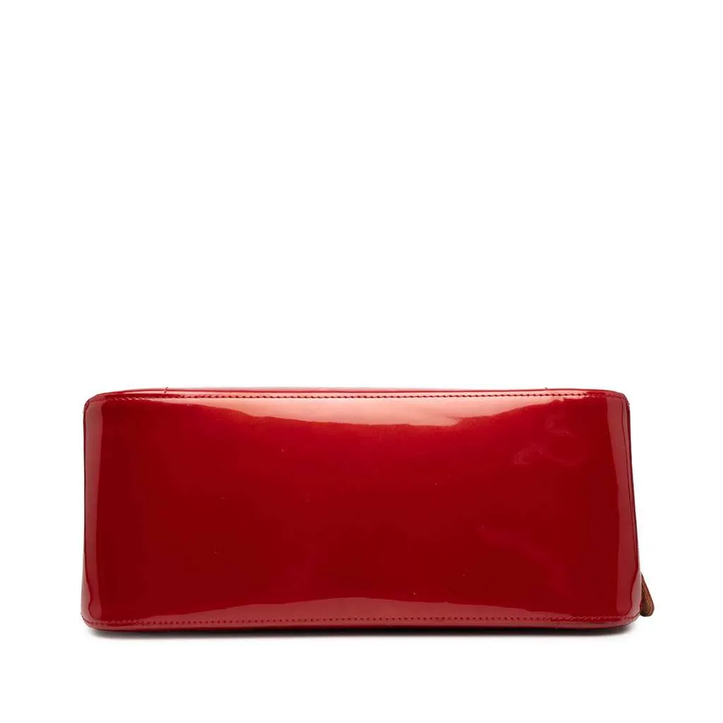 Louis Vuitton Monogram Vernis Rosewood Avenue Red Leather Good - Inside View