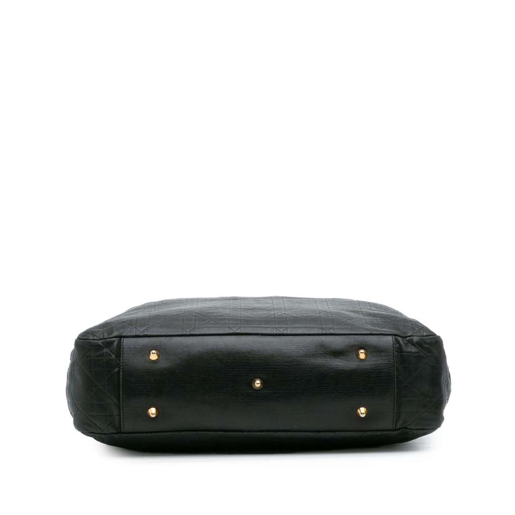 Dior Large Lambskin Cannage Lady Dior Soft Shopping Tote - 3