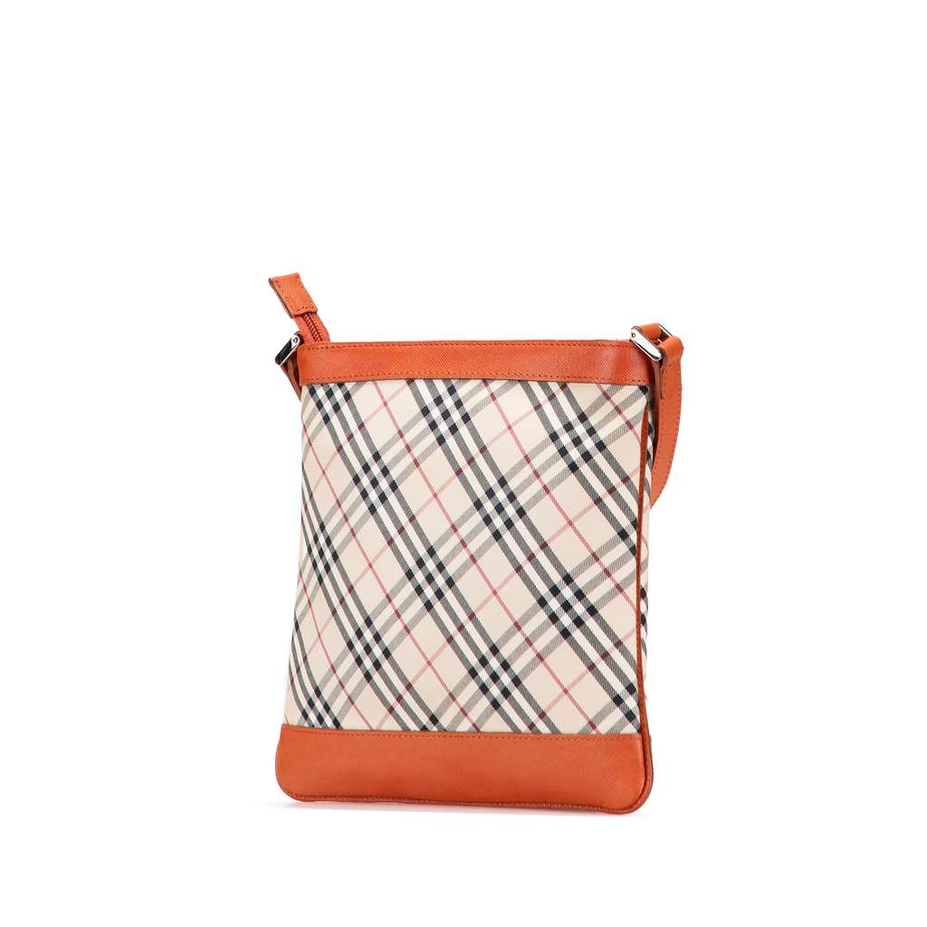 Burberry Nova Check Canvas Crossbody - Back view