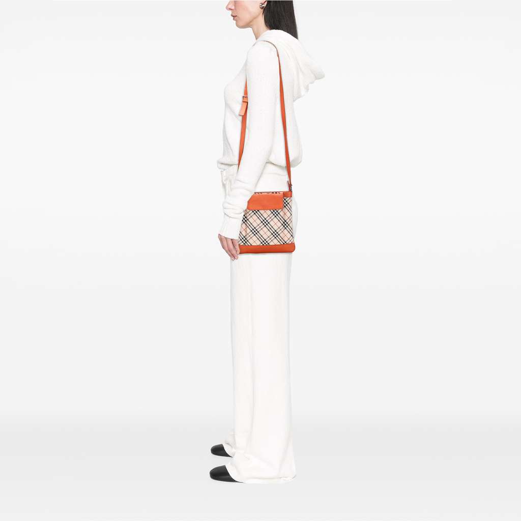 Burberry Nova Check Canvas Crossbody - Image 11