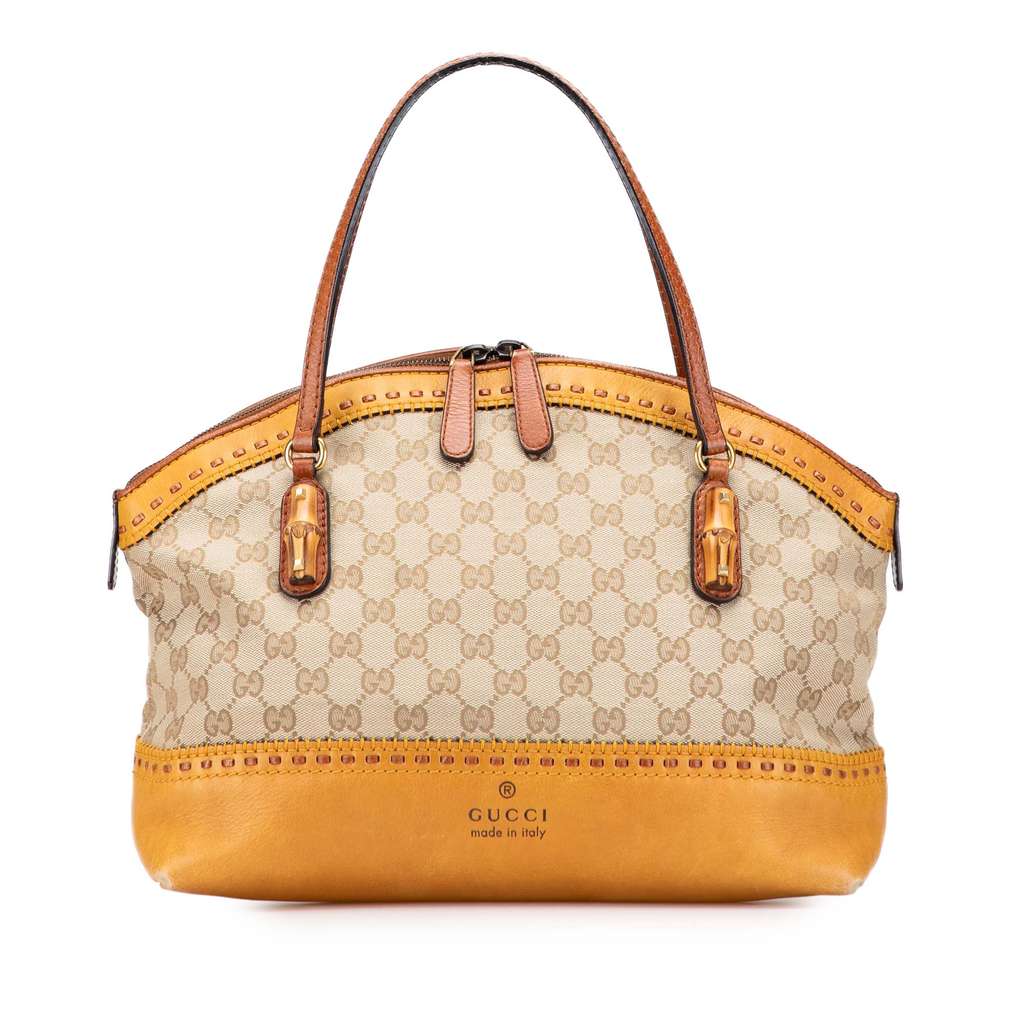 Gucci GG Canvas Laidback Crafty Handbag
