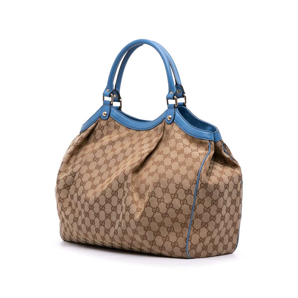 Gucci Large GG Canvas Sukey Tote - 2