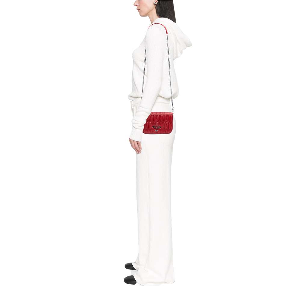 Prada Nappa Gaufre Chain Flap Bag - Detail 1