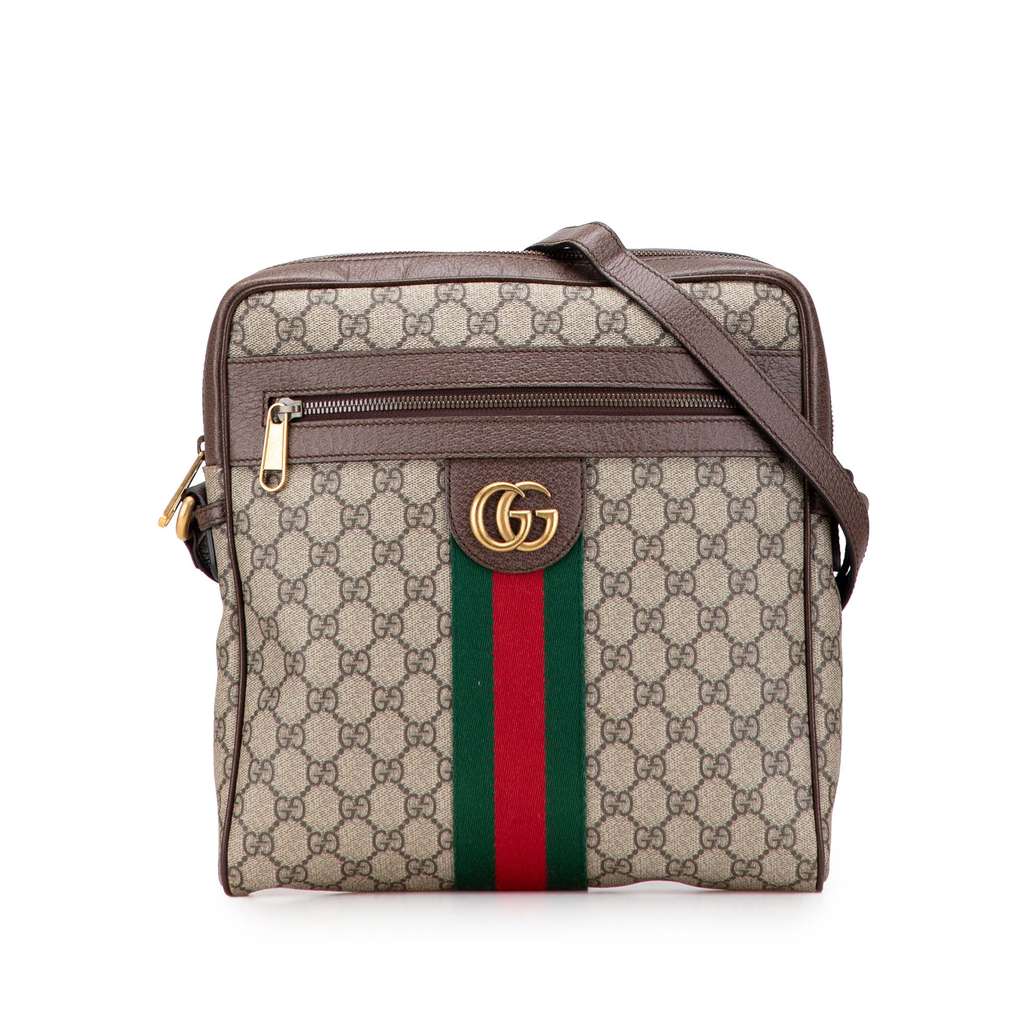 Gucci Medium GG Supreme Ophidia Crossbody