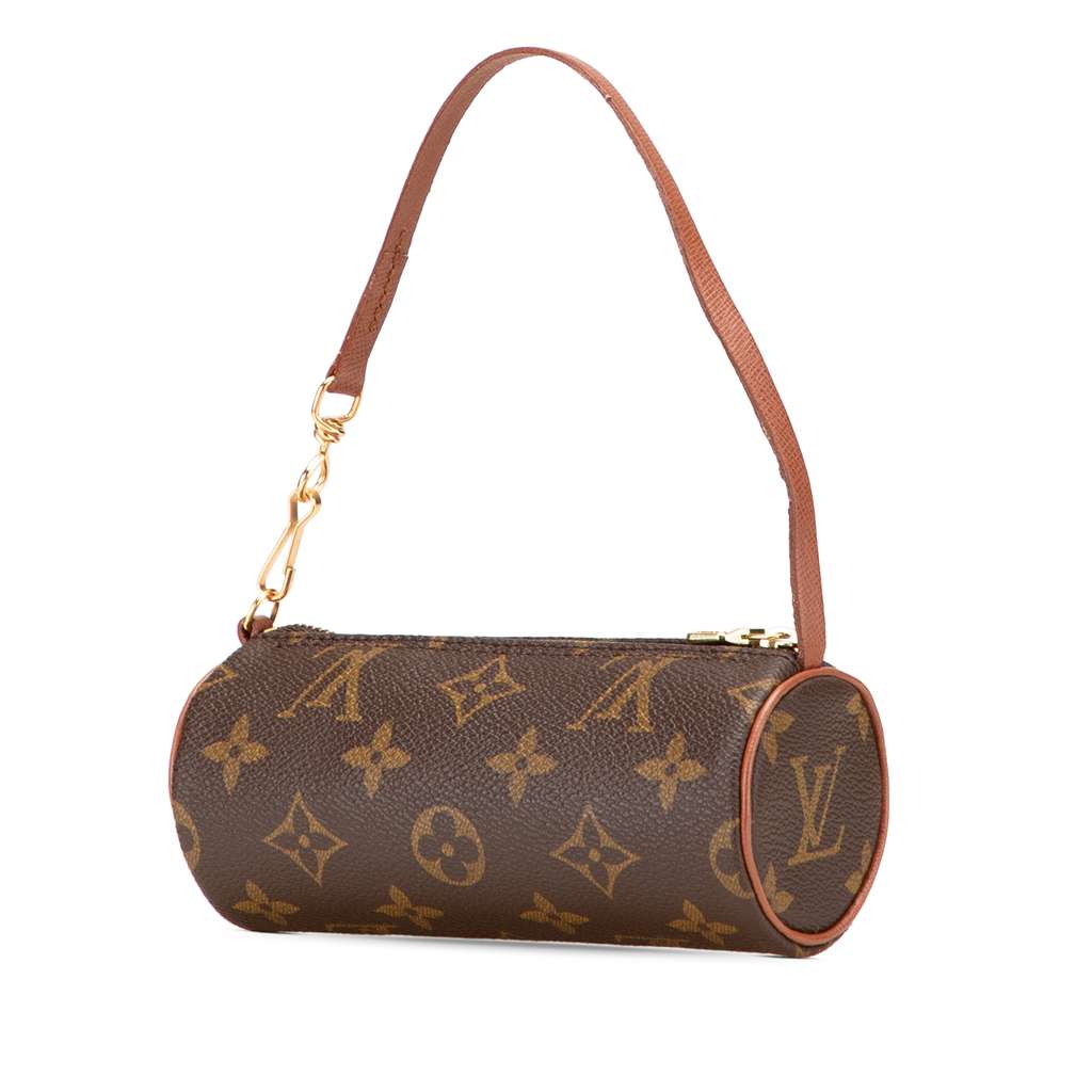 Louis Vuitton Monogram Papillon Pochette - Back view