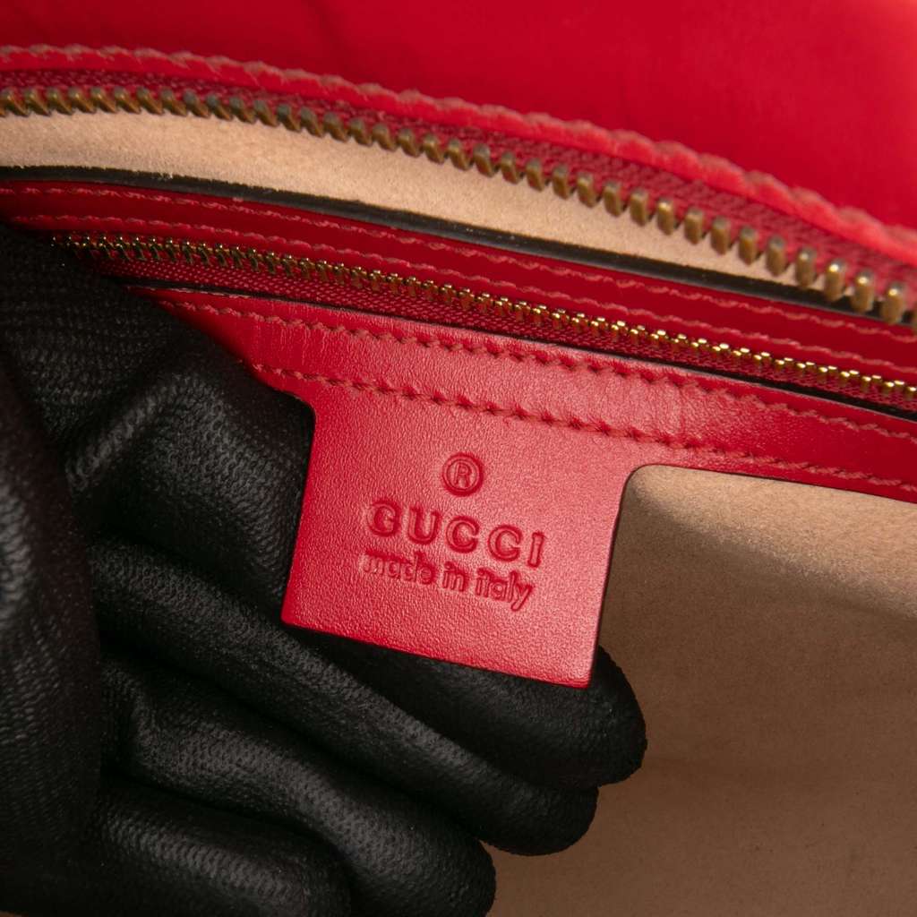 Gucci Small Guccissima Convertible Tote - Side view