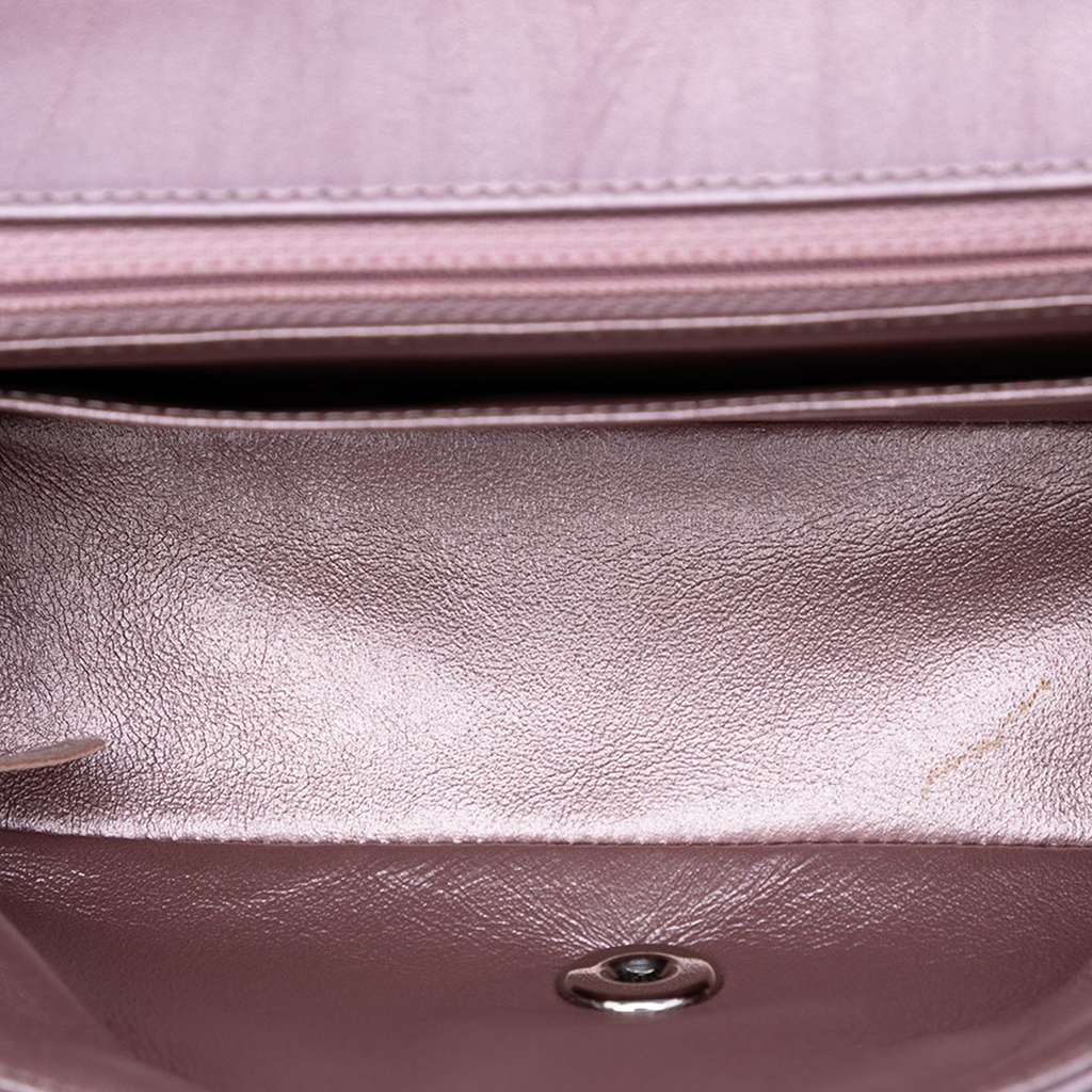 Chanel Mini Rectangular Classic Iridescent Calfskin Single Flap - 4