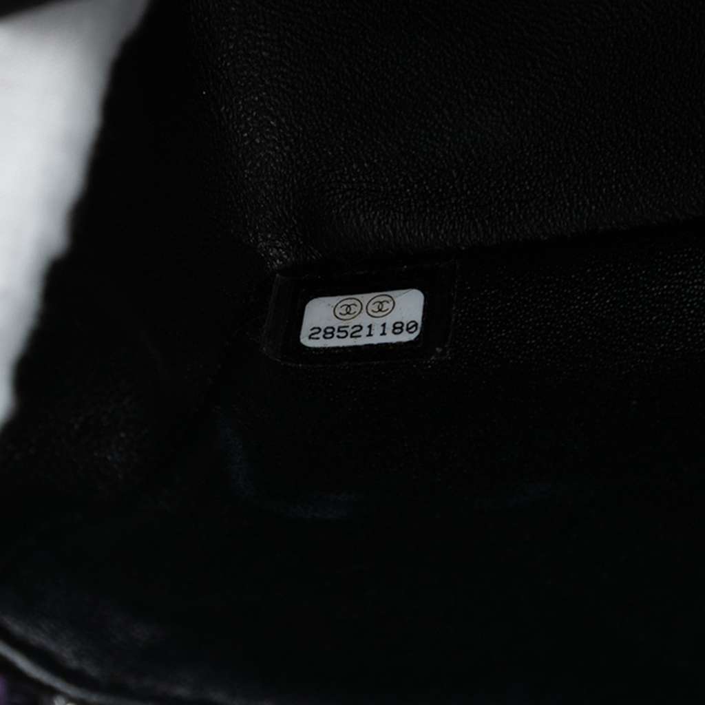 Chanel Mini Rectangular Quilted Tweed Single Flap - Detail 1