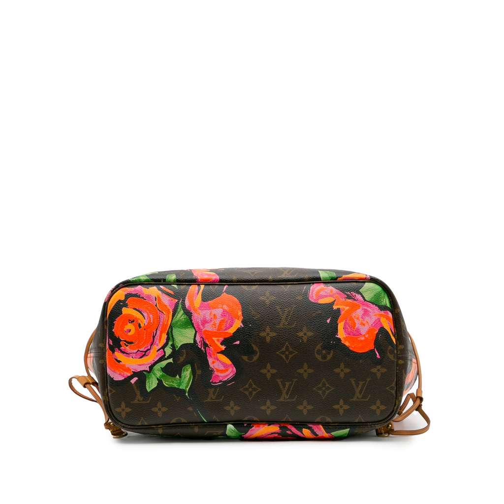 Louis Vuitton Monogram Roses Neverfull MM - 3