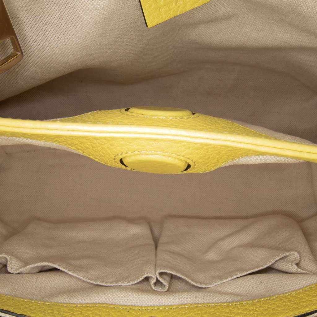 Gucci Small Calfskin Bamboo Shopper Satchel - 4